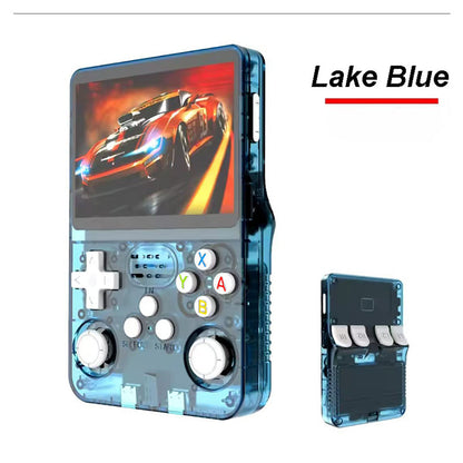 R36MAX Retro Handheld Video Game Console 3.5 Inch 64GB/128GB