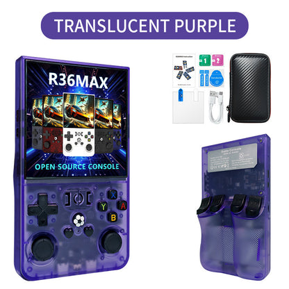 R36MAX Retro Handheld Video Game Console 3.5 Inch 64GB/128GB