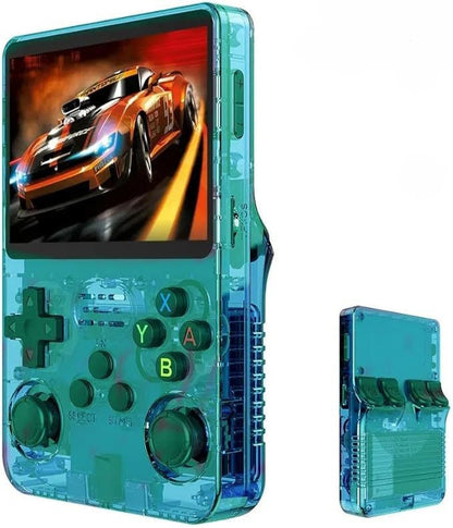 R36MAX Retro Handheld Video Game Console 3.5 Inch 64GB/128GB